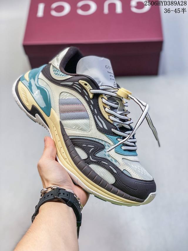 Gucci Gucci fashion trend comfortable wear-resistant leisure non-slip sports dad