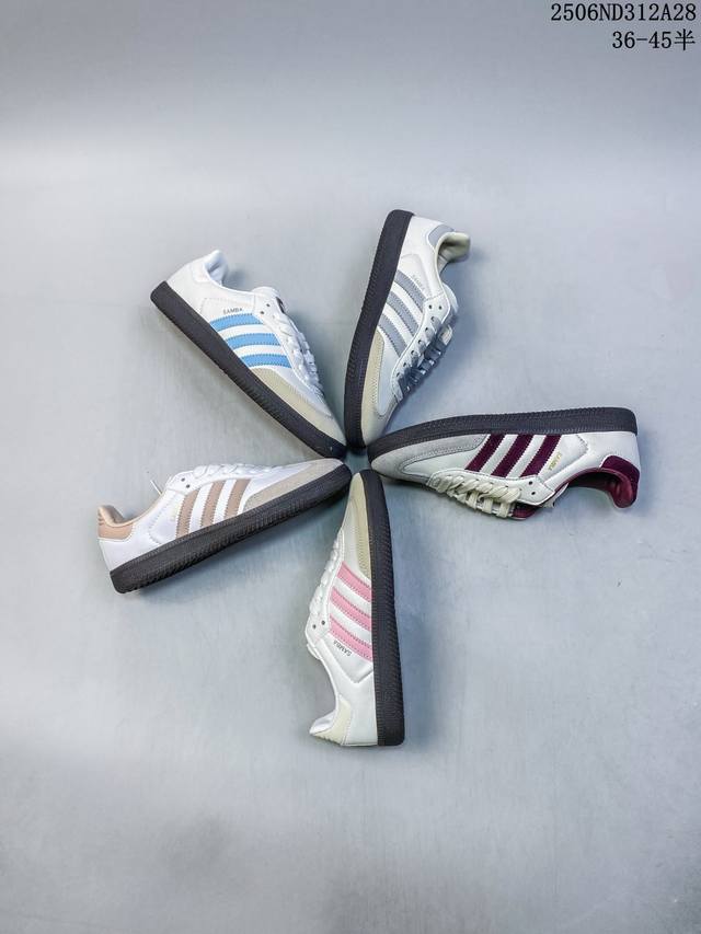 Company-level Adidas Samba Vegan Og long tongue Samba series gentleman German t