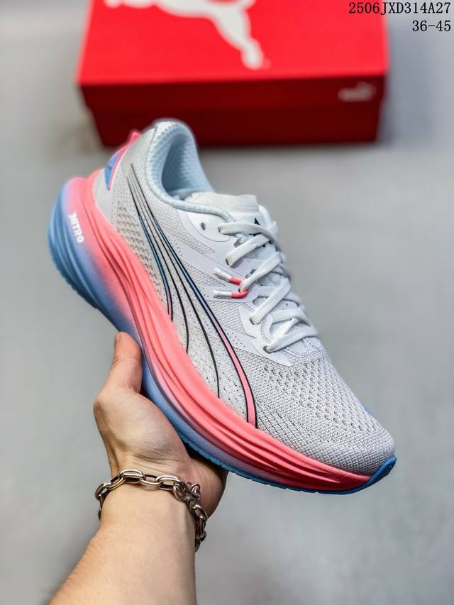 Company-level Puma Deviate Nitro 3 Puma cushioning training running shoes breat