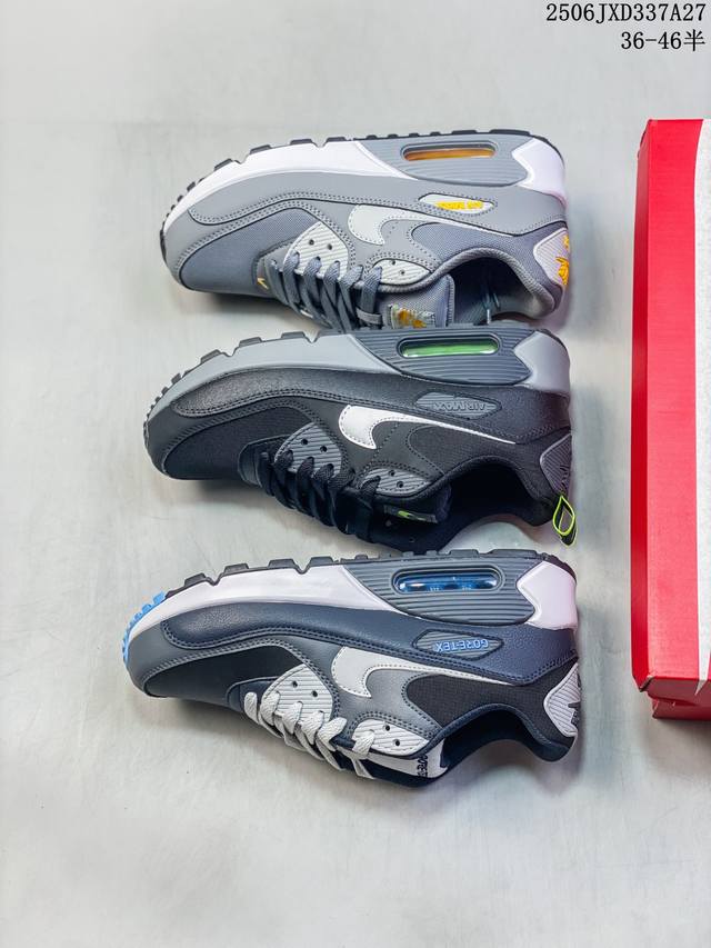 Genuine Nike Airmax90 sports small air cushion. Daily sports shoes combine clas