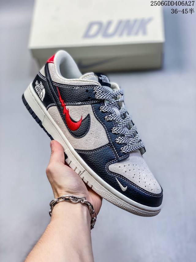 Overseas hit limited sale! Company-level Nike Sb Dunk Low "The North Face co-br