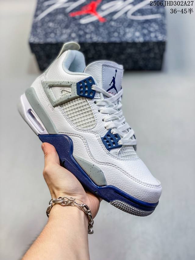 Authentic Nike Air Jordan 4 Retro Og Michael Jordan Aj4 generation Qiao 4 mid-to
