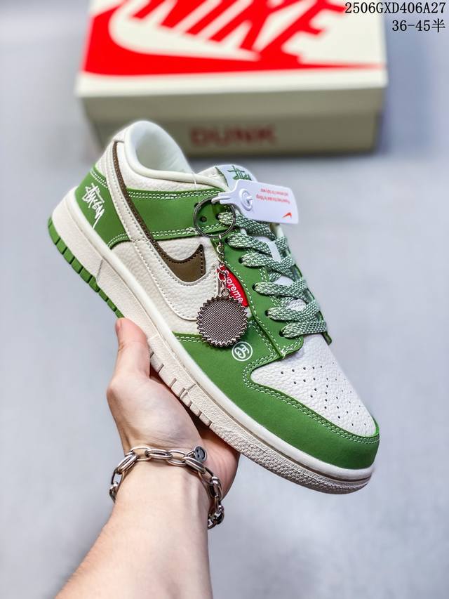 Overseas hit limited sale! Corporate-level Nike Sb Dunk Low "Dunk-White Brown D