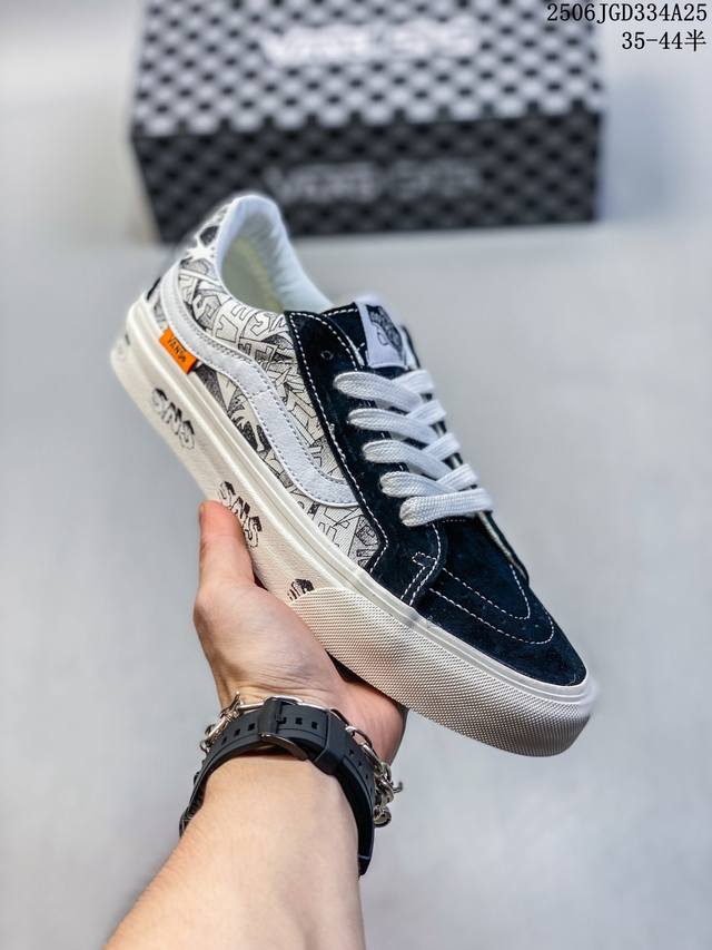 Vans Sk8-Low classic low-top black and white casual sneakers canvas shoes Vn0A4