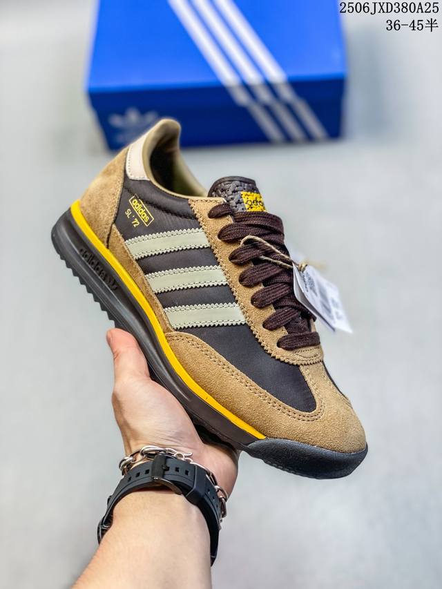 Company-level Adidas Adidas Sl 72 Rtn clover retro casual running shoes casual