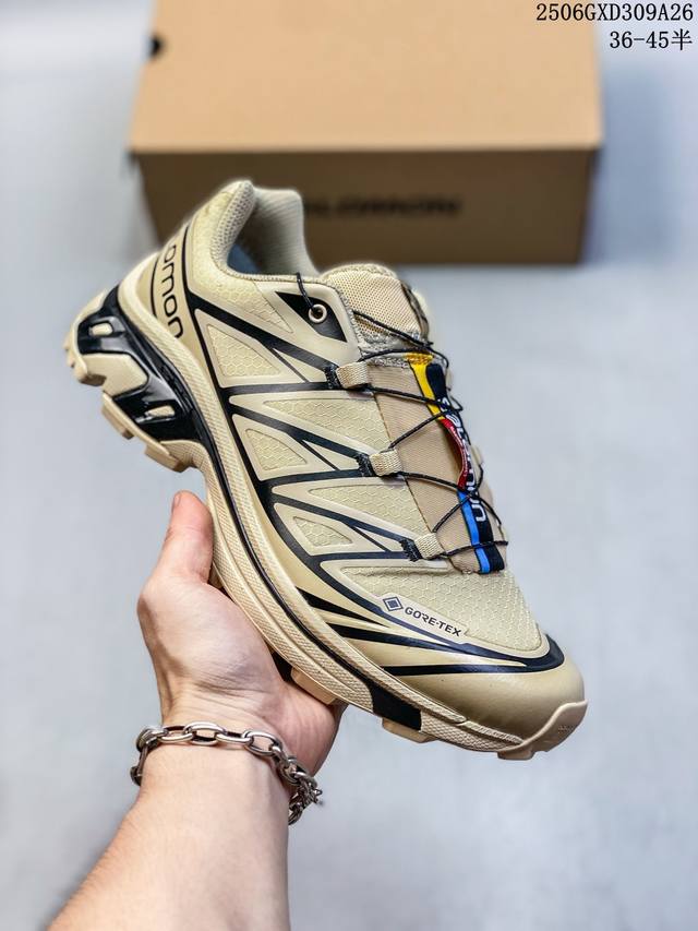 Salomon Xt-6 all-match non-slip wear-resistant low-top outdoor functional shoes