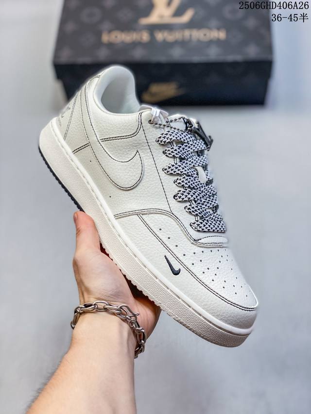 Limited sale overseas! Corporate-level Nike Court Vision 1 Low low-top sneakers