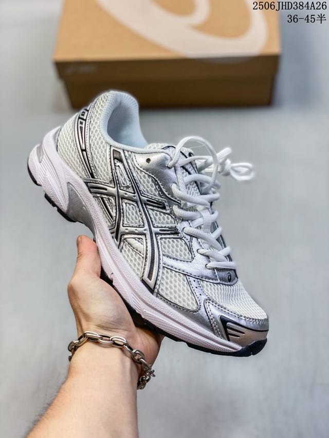 Asics' new couple's walking shock-absorbing retro shoes Gel-1 are fashionable, b