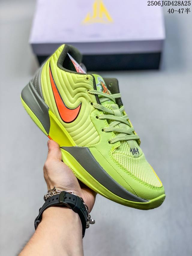 New Nike Morant 2nd Generation Ja 2Ep Low-top Wear-resistant Practical Sports N