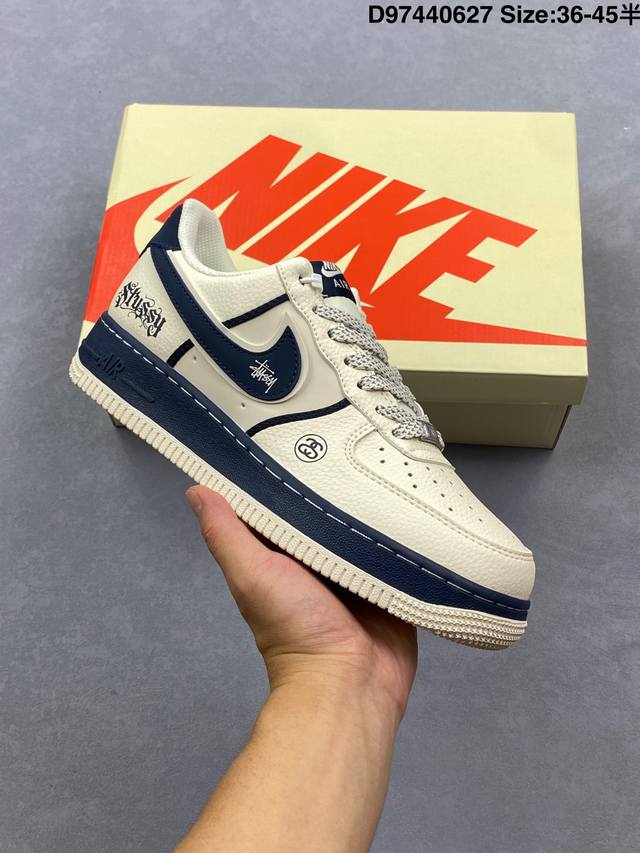 Company-level Nike Air Force 1'07 Lv8 Original last and original cardboard to c