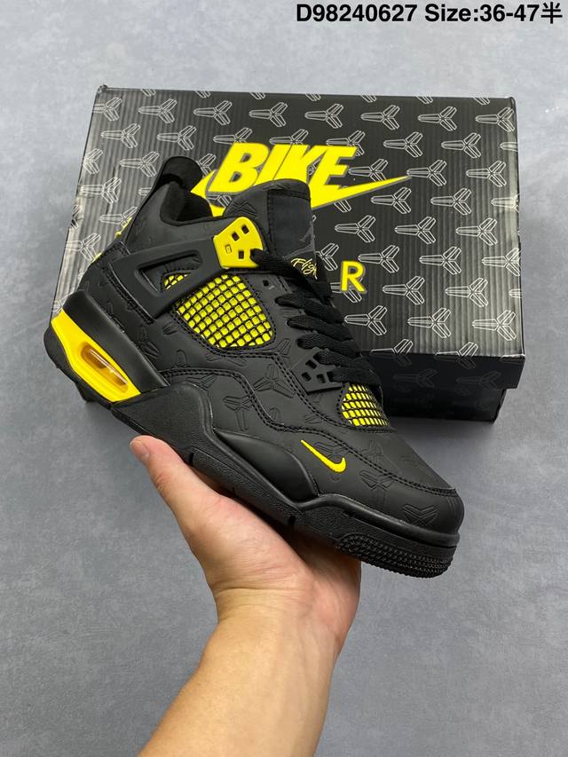 Authentic Nike Air Jordan 4 Retro Og Michael Jordan Aj4 generation Qiao 4 mid-to