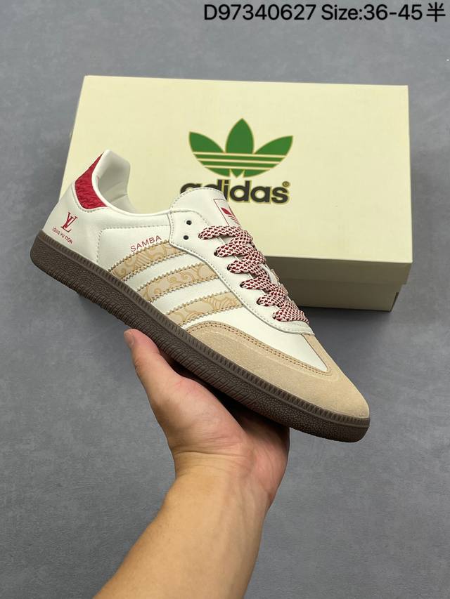 Adidas Originals Samba Og Samba Series Gentleman German Training Football Style