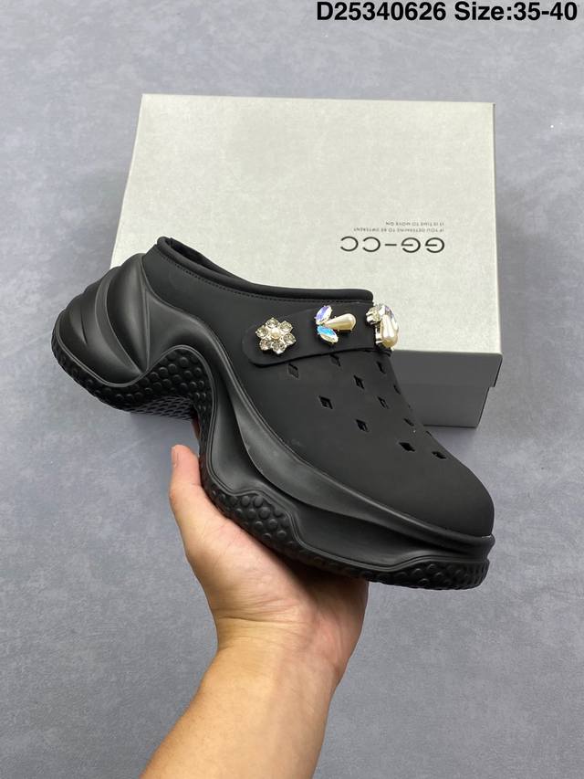 2025 Zhao Lusi, a new trendy shoe brand Ggcc Gg-Cc Lin Yun's same style 7Cm thic