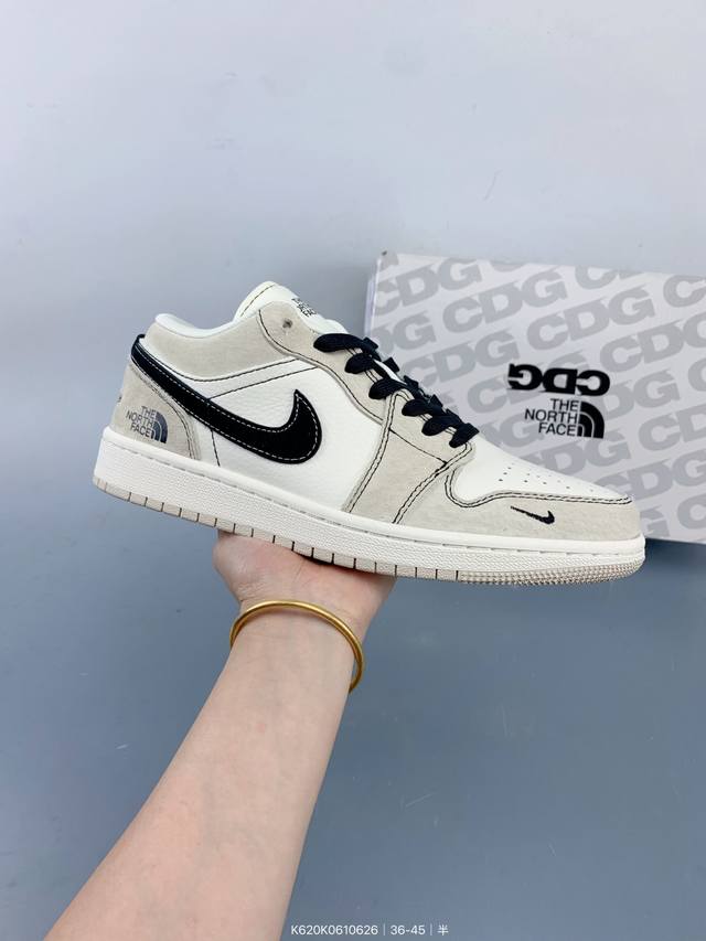 Jordan Air Jordan 1 Low Aj1 Joe 1 Low-top casual retro culture sports shoes Size