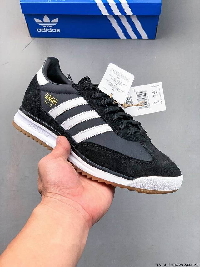 Company level! Adidas Sl 72 Rs new reset version, this retro shoe is presented