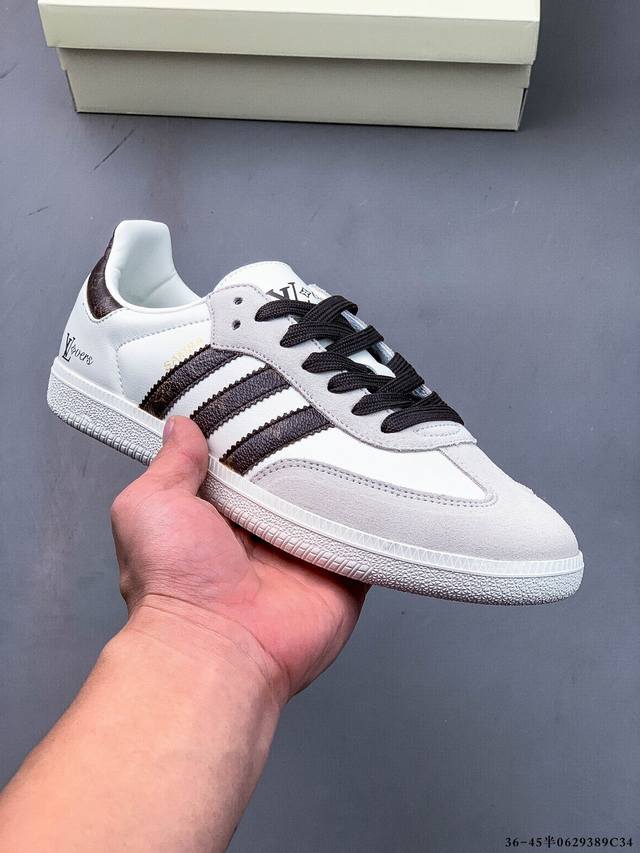 Adidas Originals Samba German training shoes non-slip wear-resistant low-top sh