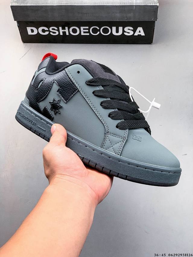 Streetwear brand Dcshoecousa fashion shoes men's casual shoes low-top round toe