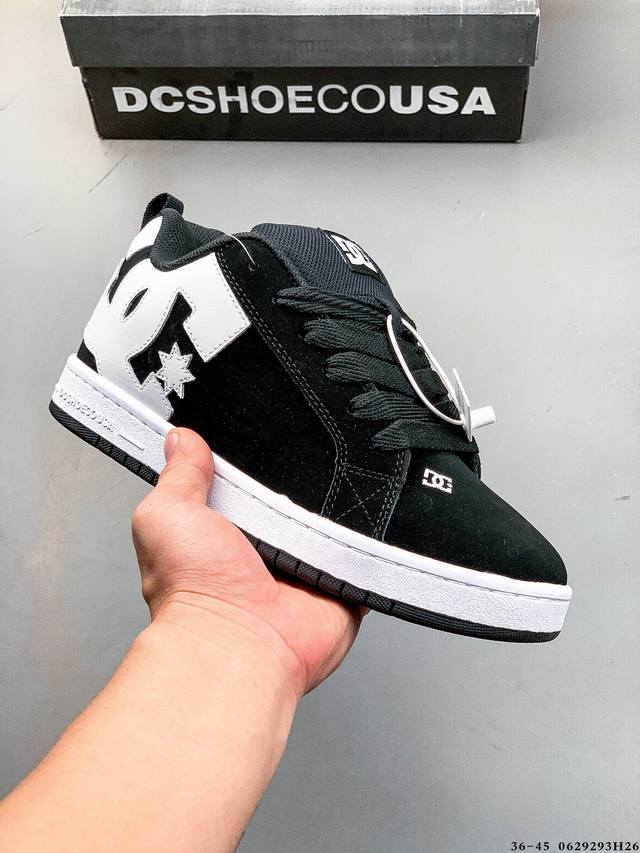 Streetwear brand Dcshoecousa fashion shoes men's casual shoes low-top round toe