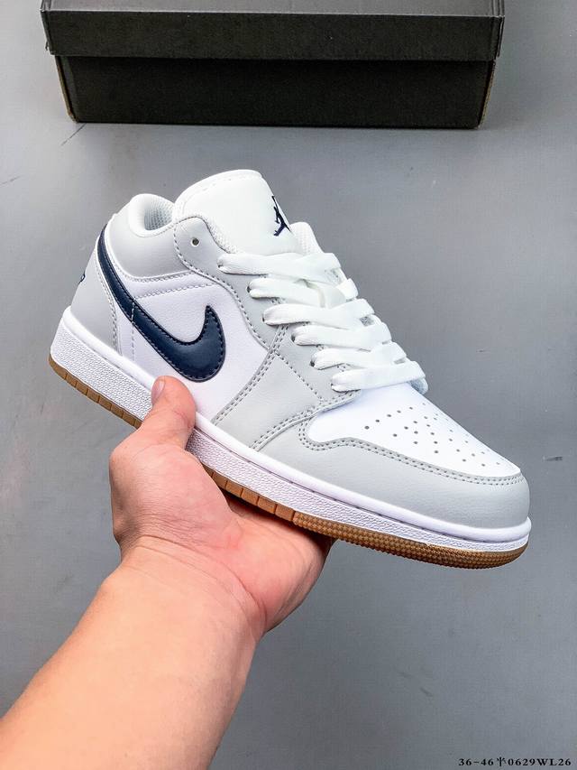 Company-level first layer! Nike Air Jordan 1 Low Aj1 Joe 1 low-top trendy slow