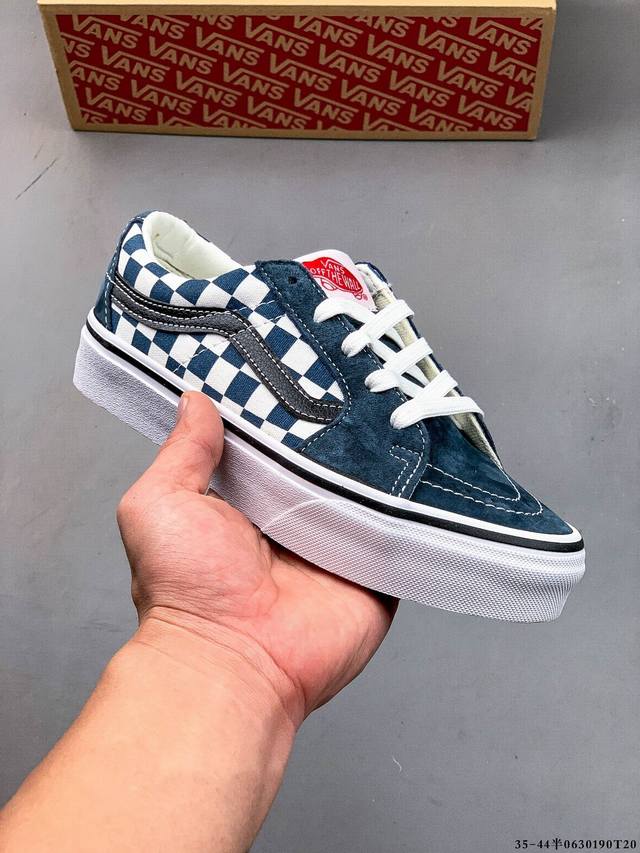 Vans Sk8-Low Retro low-top versatile casual skateboard shoes Sk8-Low is a deriv