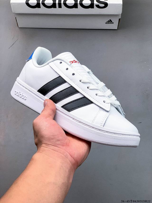 True half size! Adidas Grand Courtbeat Base 00S new versatile casual sneakers 06