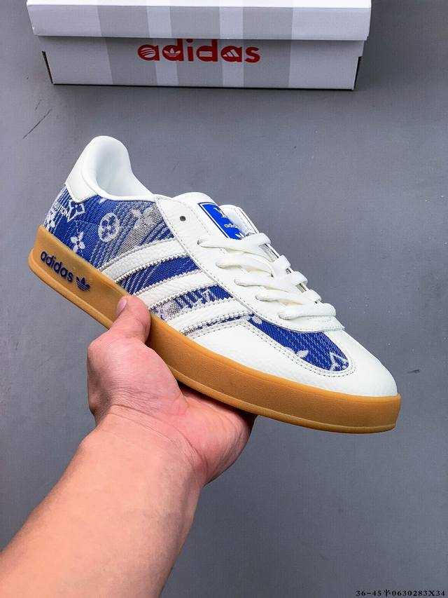 Adidas Originals Gazelle German training shoes, non-slip and wear-resistant low