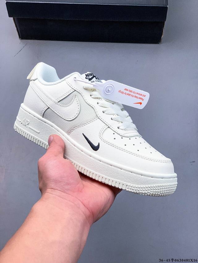second layer genuine label! Nike Air Force 1 Low Air Force One low-top classic