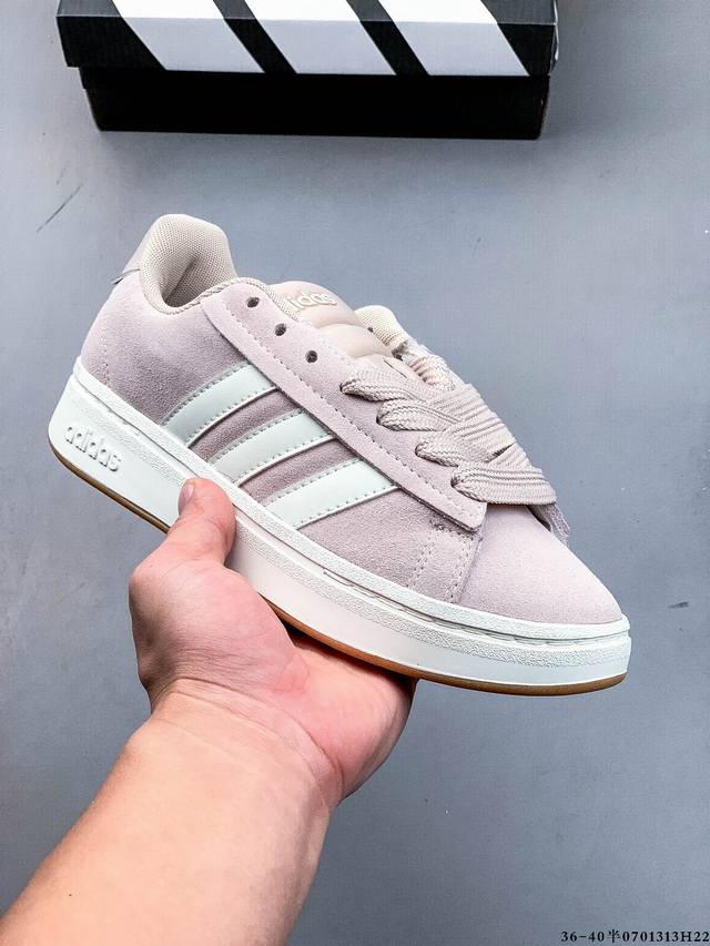 True half size! Adidas Grand Courtbeat Base 00S New versatile casual sneakers 07