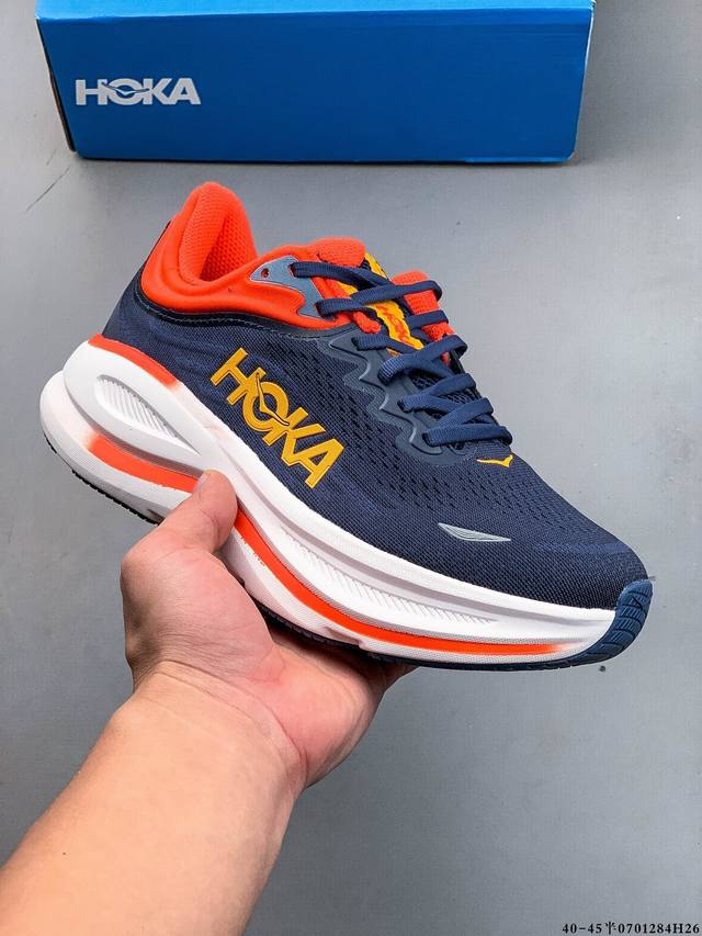 Hoka One One Bondi 9 The same new cushioning running shoes as Shawn Yue The much