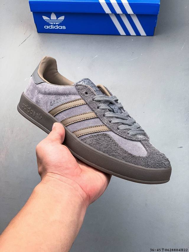 True half size! Adidas Gazelle low-top retro versatile casual sports shoes 0628