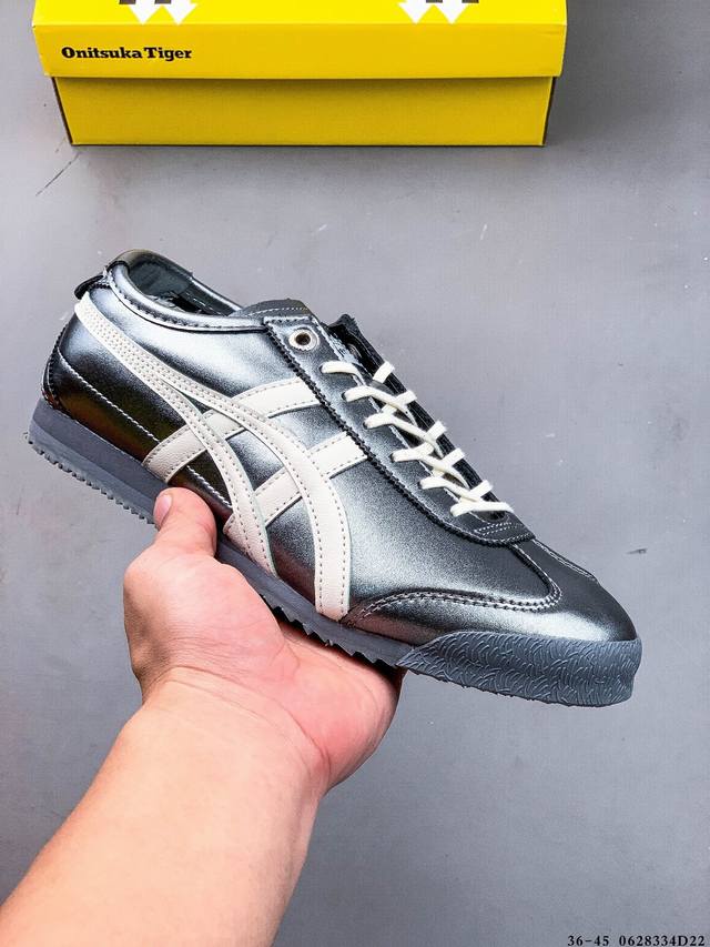 Collection Onitsuka Tiger Mexico 66 Sd metal laser men's and women's casual shoe