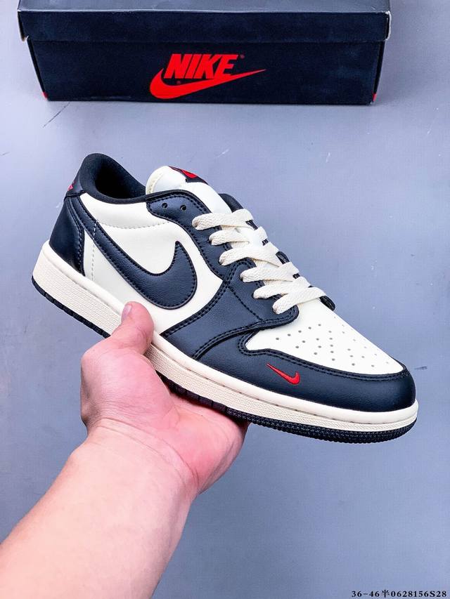Company-level first-layer! Nike Air Jordan 1 Low Aj1 Jordan 1 low-top trendy sp