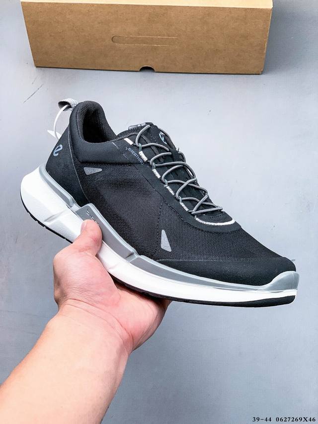 Company level! Ecco Biom 2.2 Breathru comfortable round toe low-top mesh casual