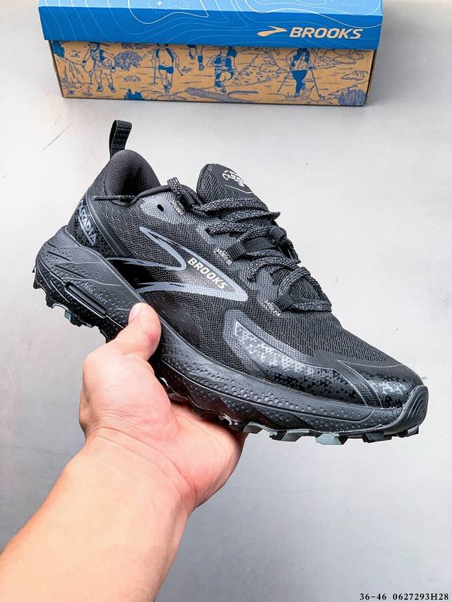 Company level! Brooks Cascadia 18 new shock-absorbing breathable cross-country
