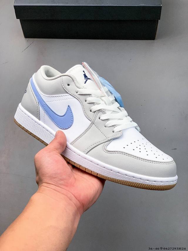 Top layer genuine label! Nike Air Jordan Low 1 Jordan 1 low-top classic casual