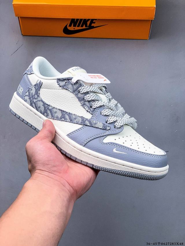 Company-level first layer! Nike Air Jordan 1 Low Aj1 Joe 1 low-top trendy slow