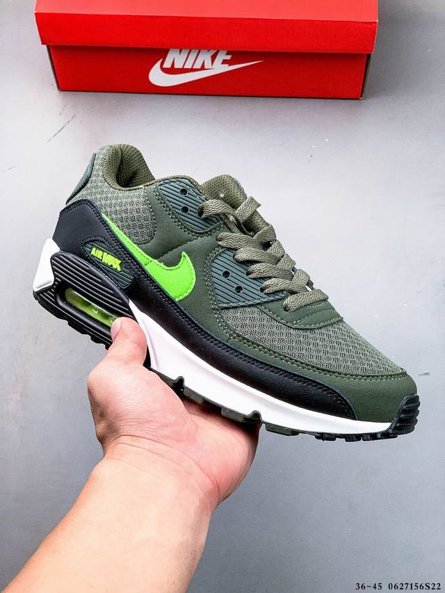 Collection Nike Wmns Nike Air Max 90 Oreo Half Palm Air Cushion Full Leather Ret