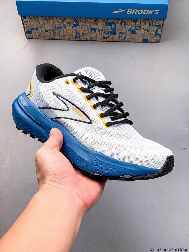 New Brooks Glycerin 21 running shoes cushioning marathon nitrogen jogging shoes