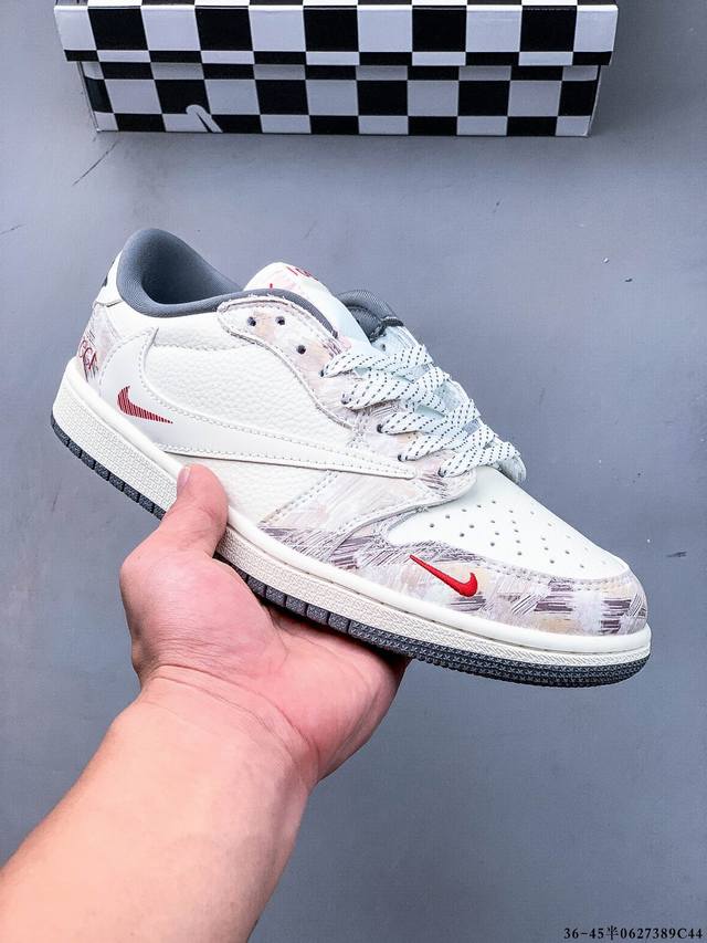 Company-level first layer! Nike Air Jordan 1 Low Aj1 Joe 1 low-top trendy slow
