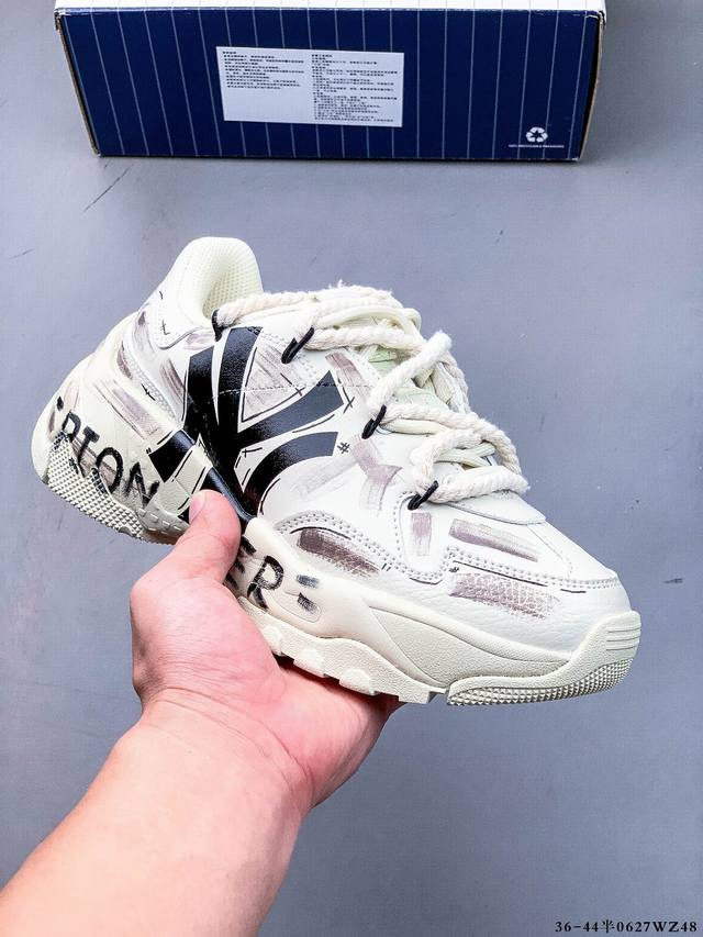 Corporate level [custom sneakers] Mlb New York Yankees trend code street graffi