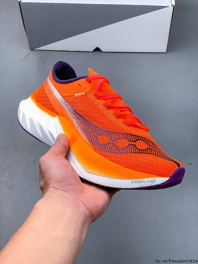Company level! Saucony Endorphin Pro 4 series low-top cushioning running shoes f
