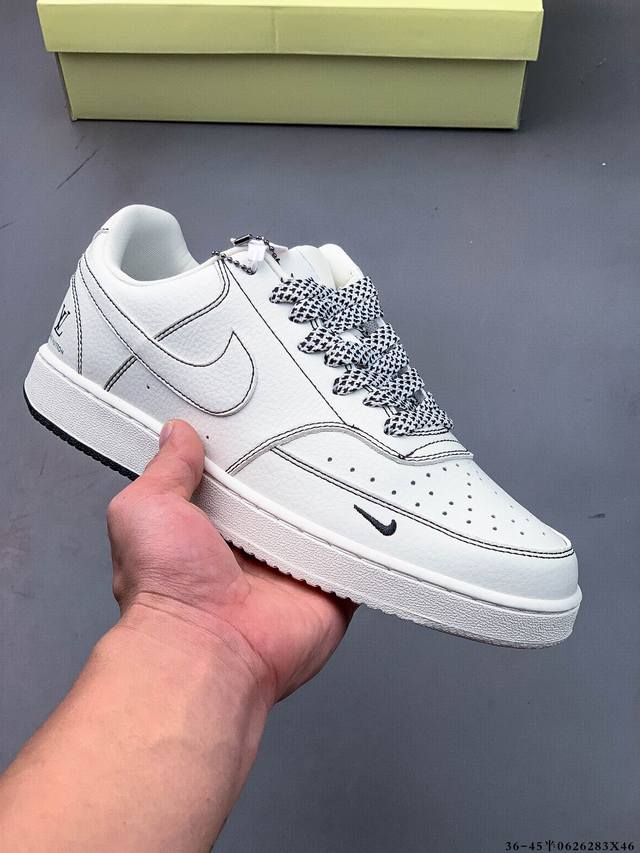 Nike Court Vision Low casual sports shoes pure original versionLow-top versatile