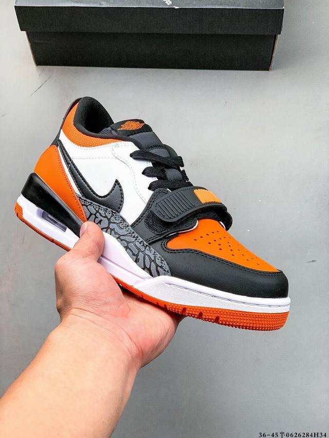 Company-level top layer! Jordan Legacy 312 Low Jordan 312 hybrid version low-top