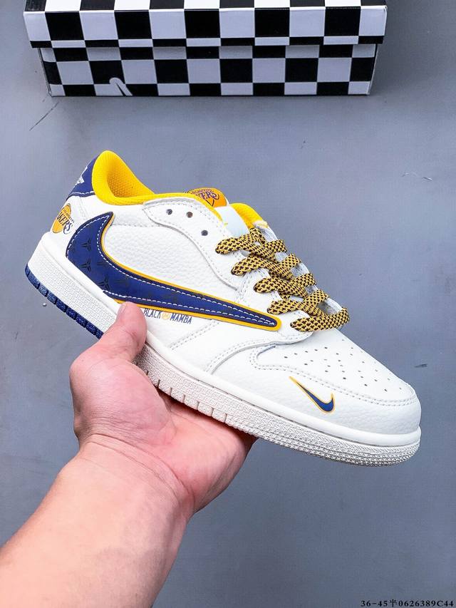 Company-level first layer! Nike Air Jordan 1 Low Aj1 Joe 1 low-top trendy slow