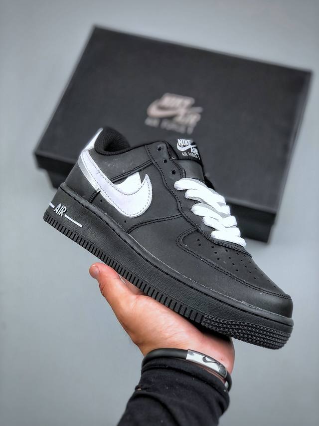 Today's special offer Nike Air Force 1 '07 Low black and white double hook sport