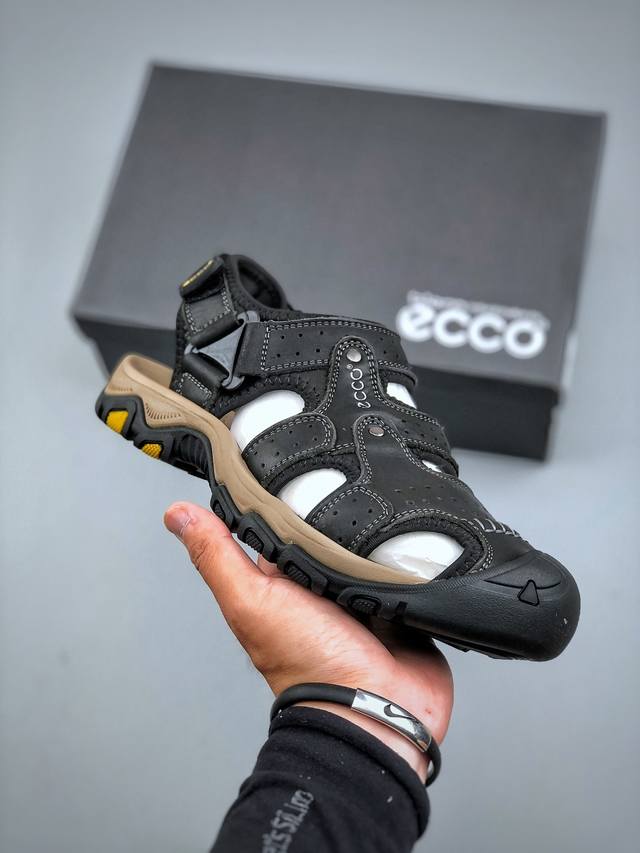 Ecco outdoor casual sandals Sports closed-toe beach sandals Comfortable and brea