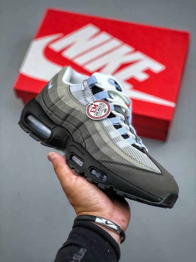 Pure original Nk Air Max 95 joint retro comfortable air cushion sports shoes Cd
