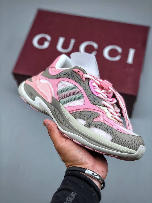 Gucci Gucci round toe drawstring high-end all-match casual men's and women's spo