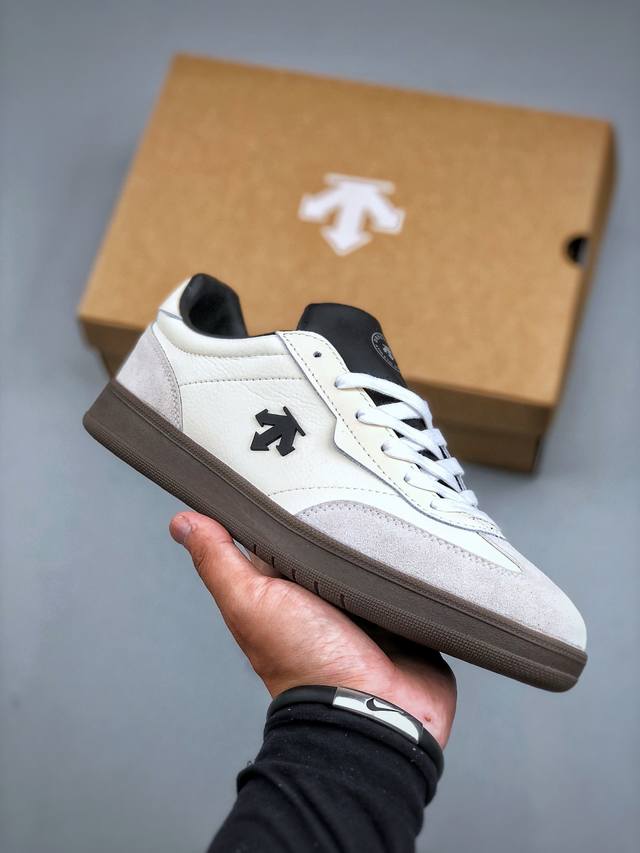 Descente Chron Retro stitching fashion trend wear-resistant low-top life casual