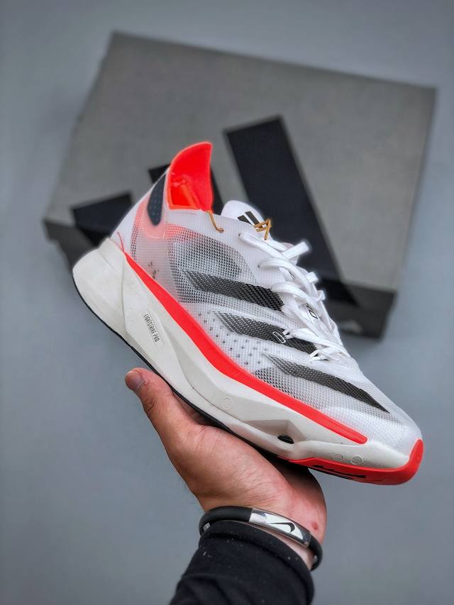Adidas Adizero Adios Pro 3 Marathon Flywire Jacquard Lightweight Breathable Casu